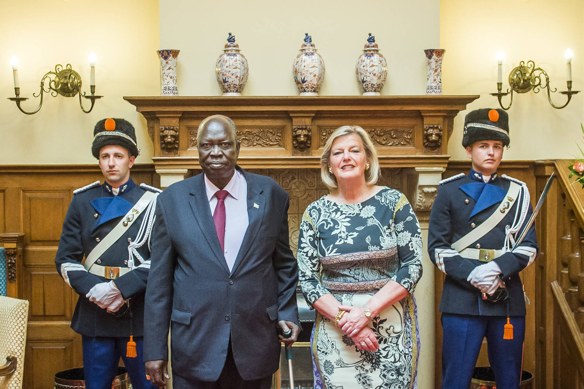 Senaatsvoorzitters Bol Chan en Broekers-Knol