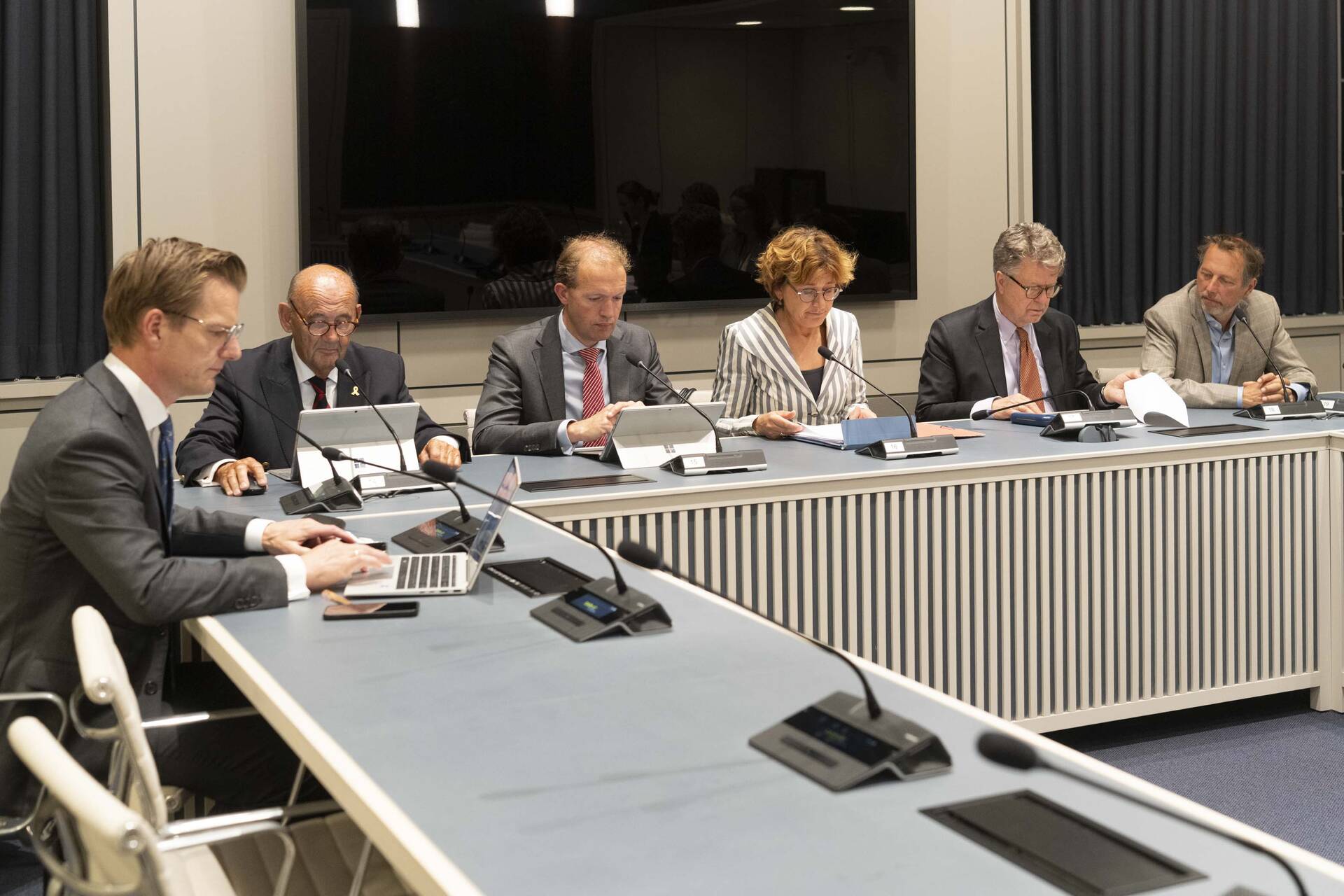 Leden van de werkgroep ter voorbereiding van de behandeling modernisering Wetboek van Strafvordering