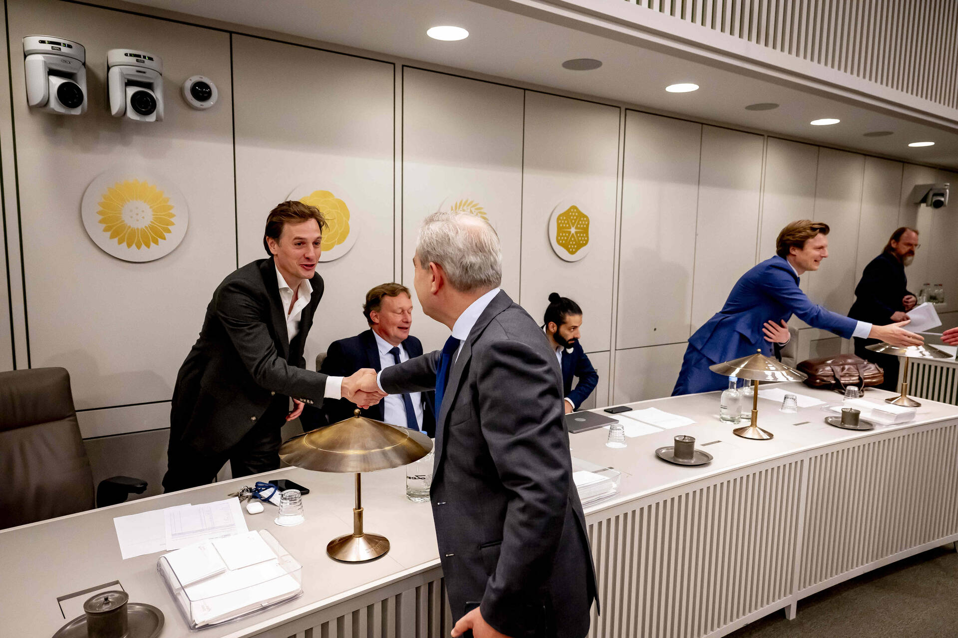 Op maandagavond was initiatiefnemer Dassen aanwezig