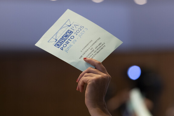 Eerste Kamerleden bij jaarvergadering OVSE Parlementaire Assemblee in Porto