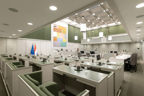 Plenaire zaal Eerste Kamer