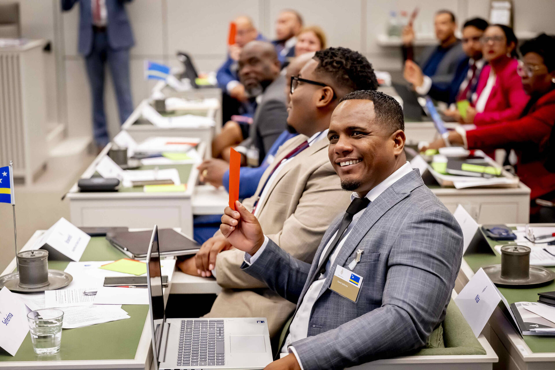 Het overleg verliep in een goede sfeer