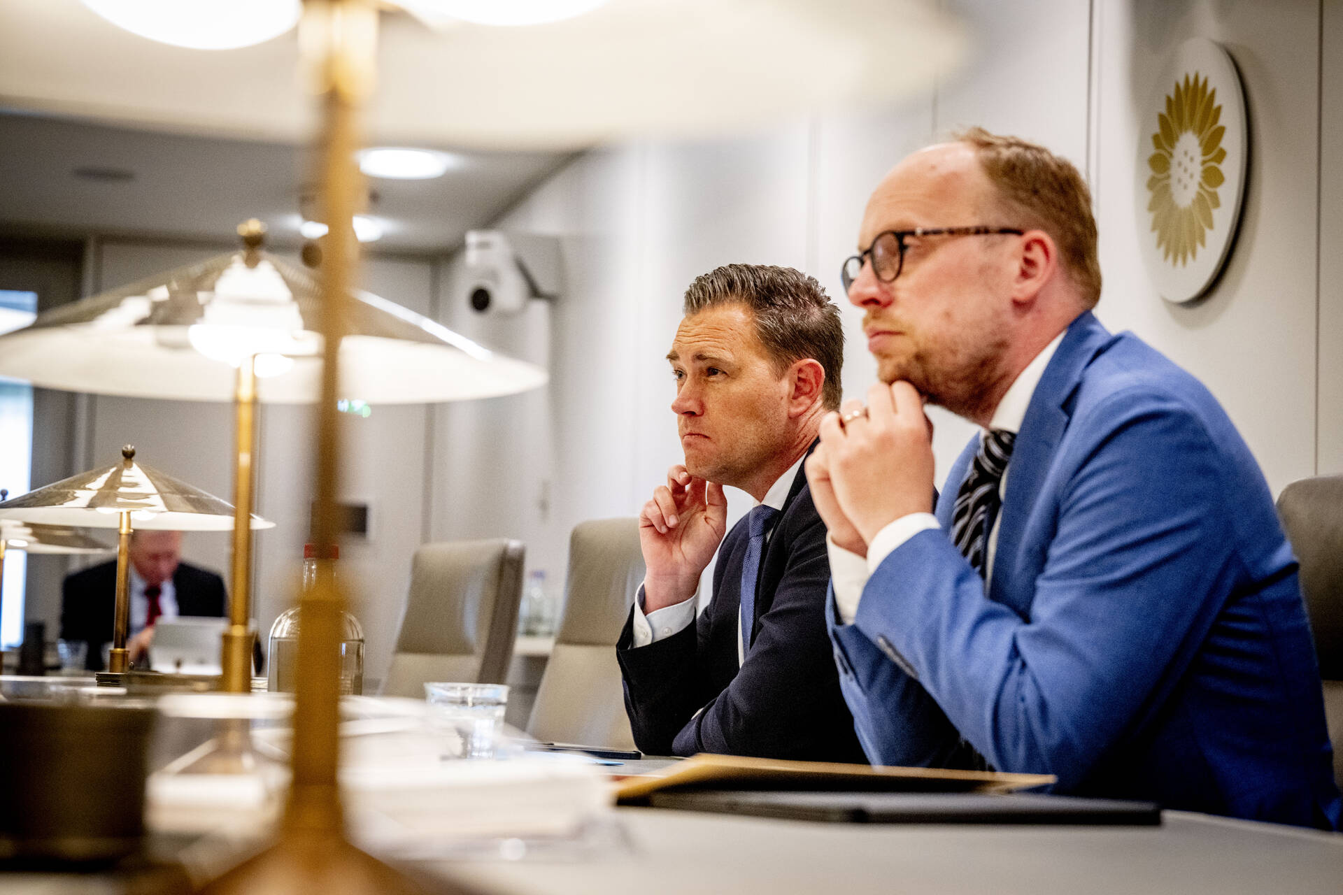 Minister Heinen en staatssecretaris Eerenberg tijdens het debat op 12 mei 2026
