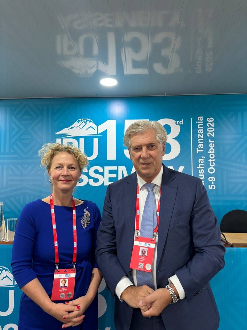 Kim Nagtzaam en Peter Oskam