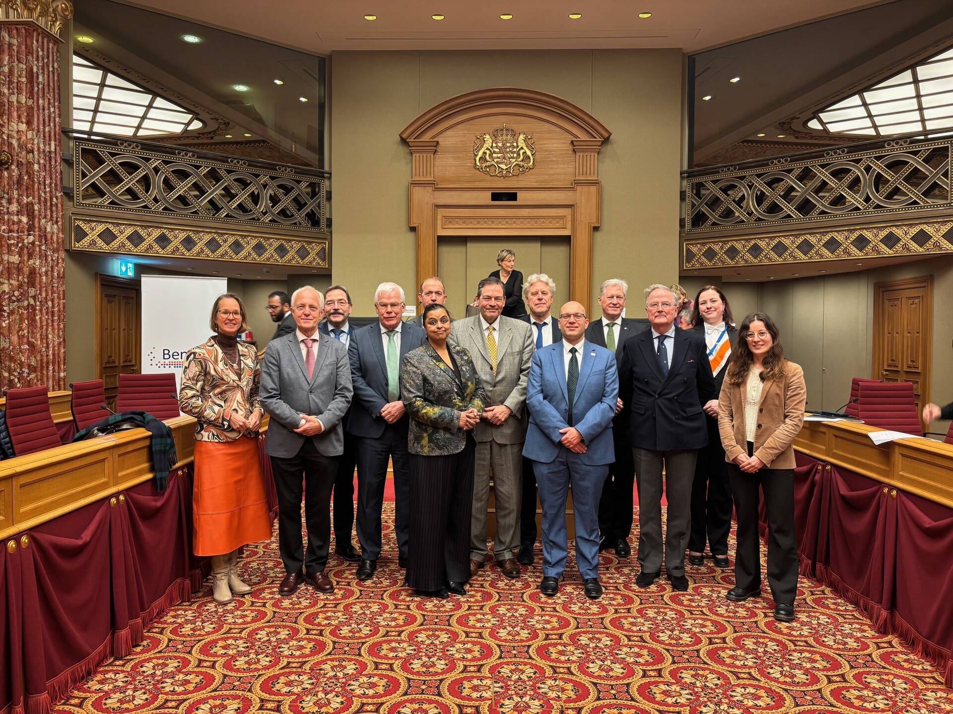 De Nederlandse delegatie